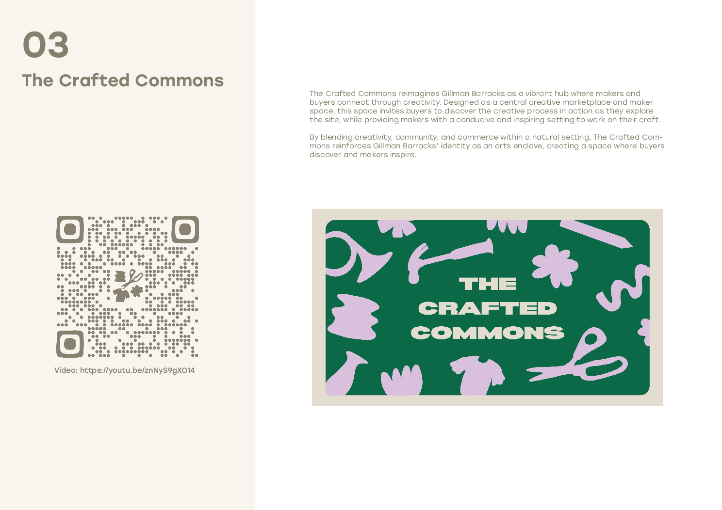 The Crafted Commons portfolio page 1